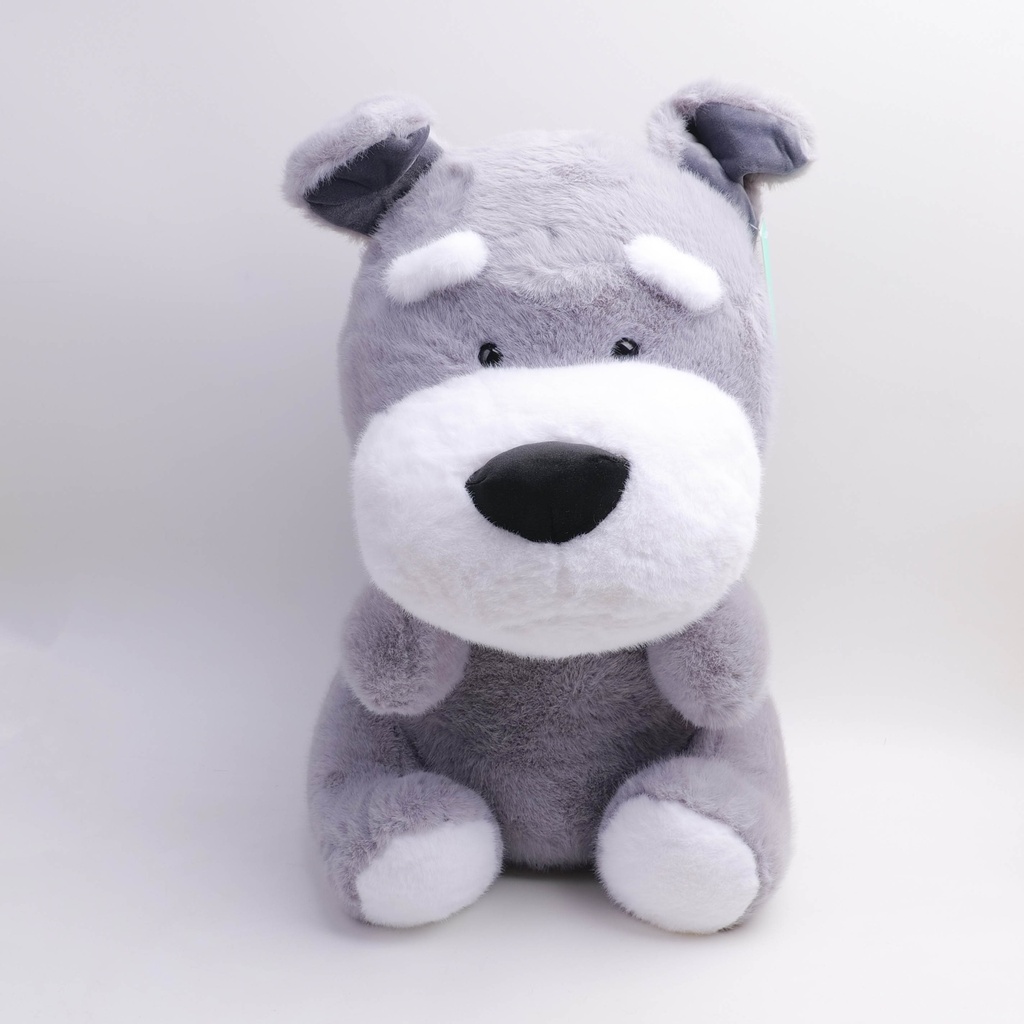 Schnauzer Puppy Series - Seated plush doll -43cm