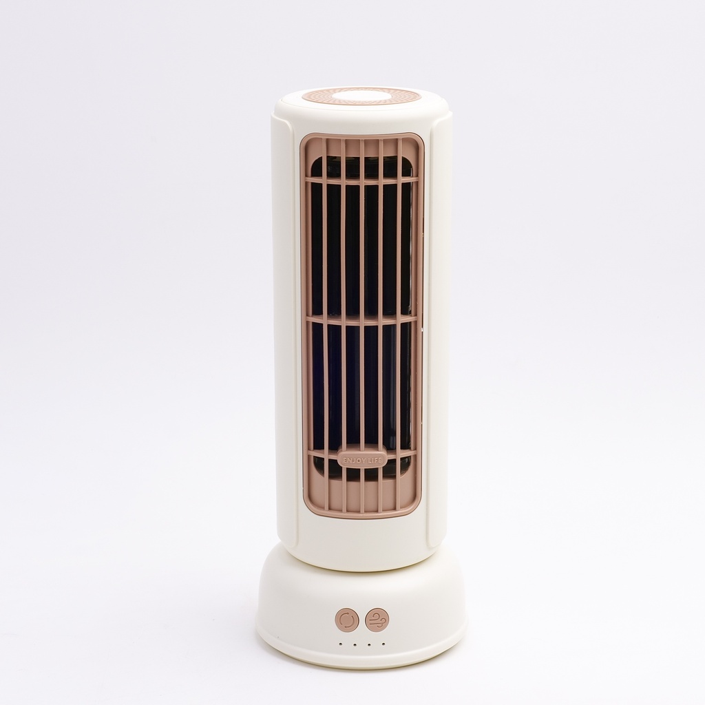 JAF23 Tower Desktop Fan - Beige