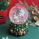 Christmas Series - Green Christmas Tree Water Globe Ornament