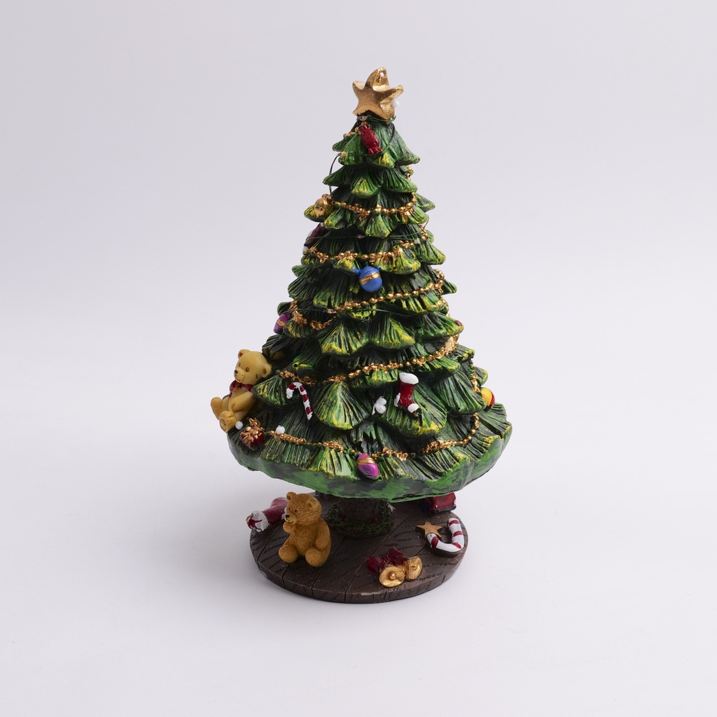 Christmas Series - Green Christmas Tree Rotating Ornament