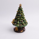 Christmas Series - Green Christmas Tree Rotating Ornament