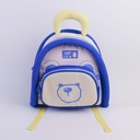 TEDDY ISLAND Series Trimmed Kids Backpack - Blue