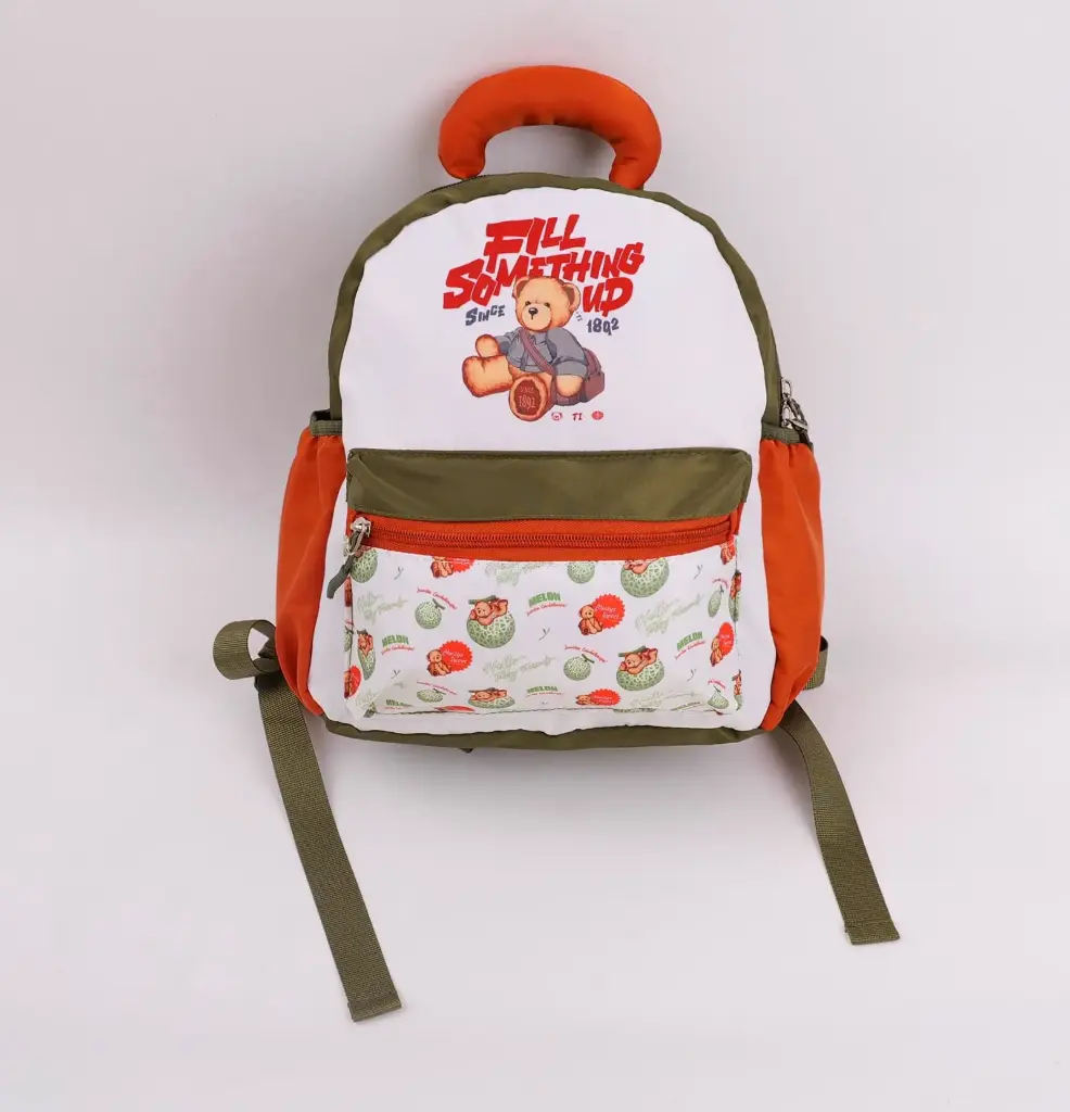 TEDDY ISLAND Series Children's Backpack - Green