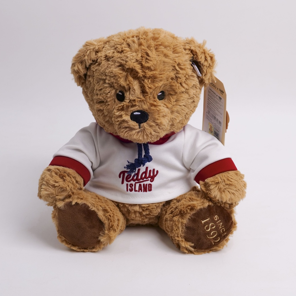 TEDDY ISLAND Series Sweatshirt Doll-Red