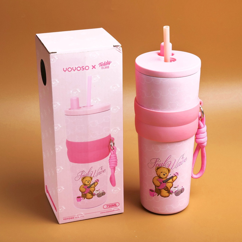 TEDDY ISLAND Series Fashion Thermos009-750ml