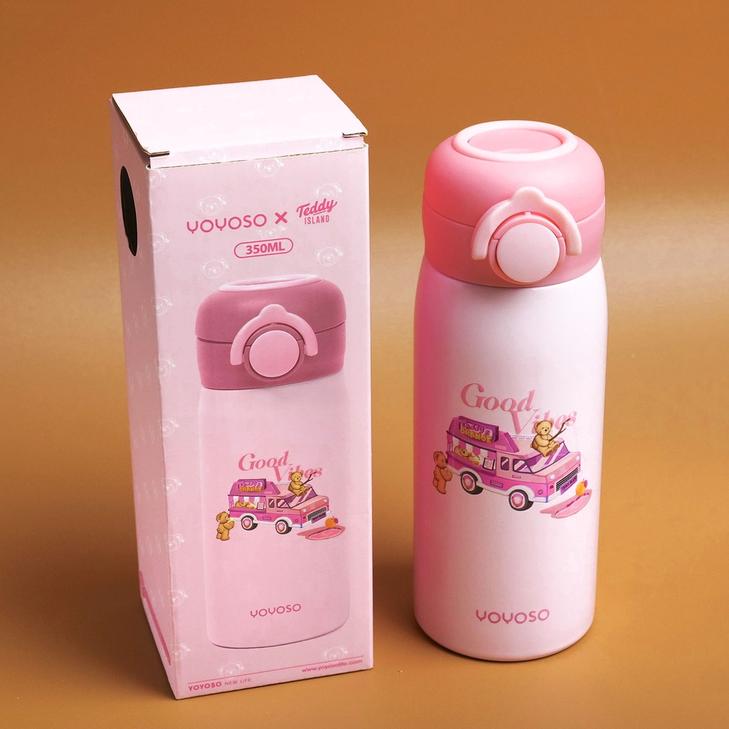 TEDDY ISLAND Series Fashion Thermos007-350ml