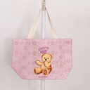 TEDDY ISLAND Large Underarm Shoulder Bag - Pink