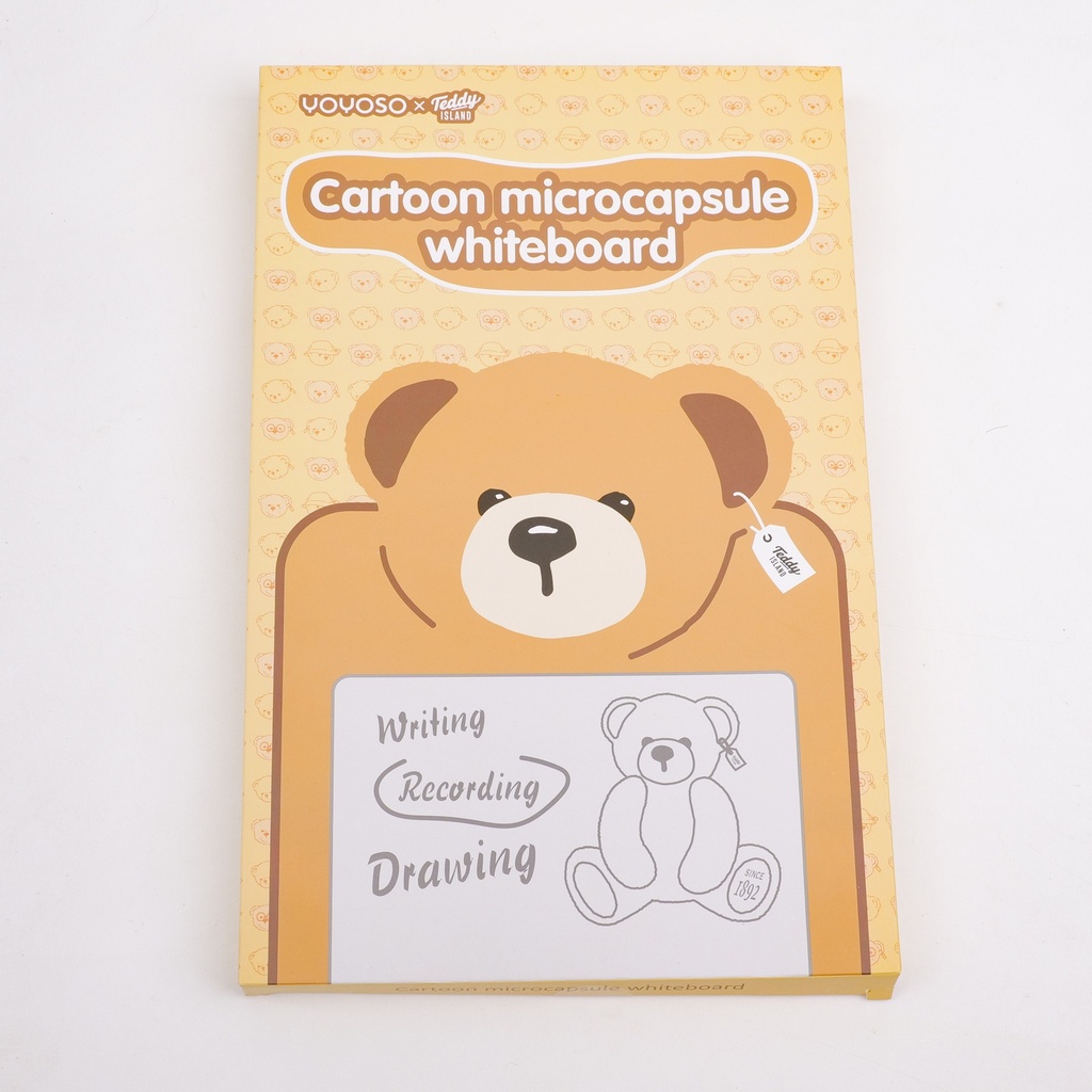 TEDDY ISLAND Series 10-inch Bear Head Magnetic Whiteboard