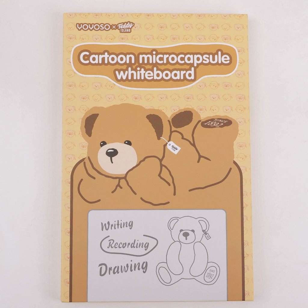 TEDDY ISLAND Series 10-inch Casual Pose Magnetic Whiteboard