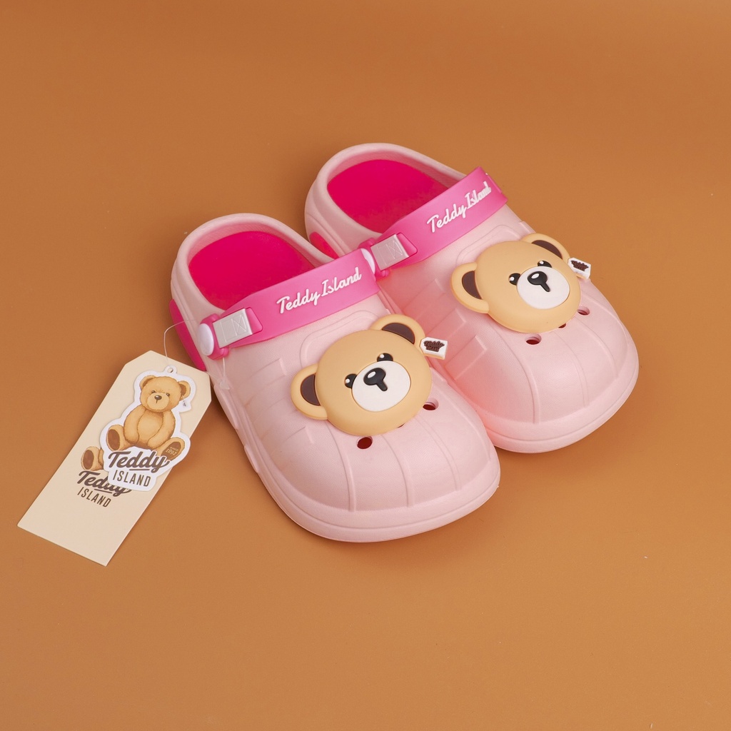 TEDDY ISLAND Series Kids' Sandals - Pink 190