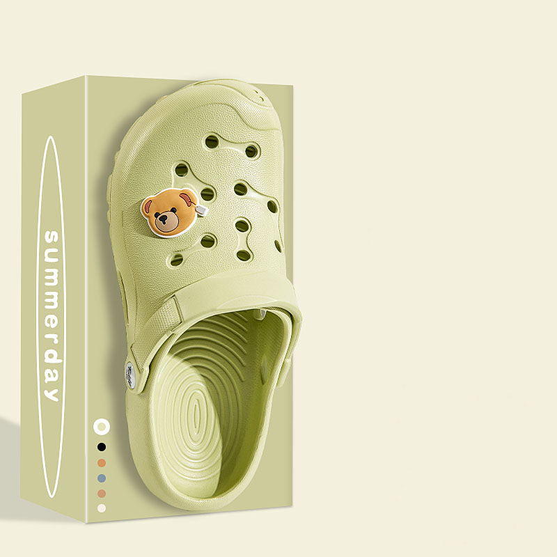 TEDDY ISLAND Series Clogs for Ladies Size 38-39 Green