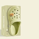 TEDDY ISLAND Series Clogs for Ladies Size 38-39 Green
