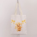 TEDDY ISLAND Series Classic Shopping Bag -White