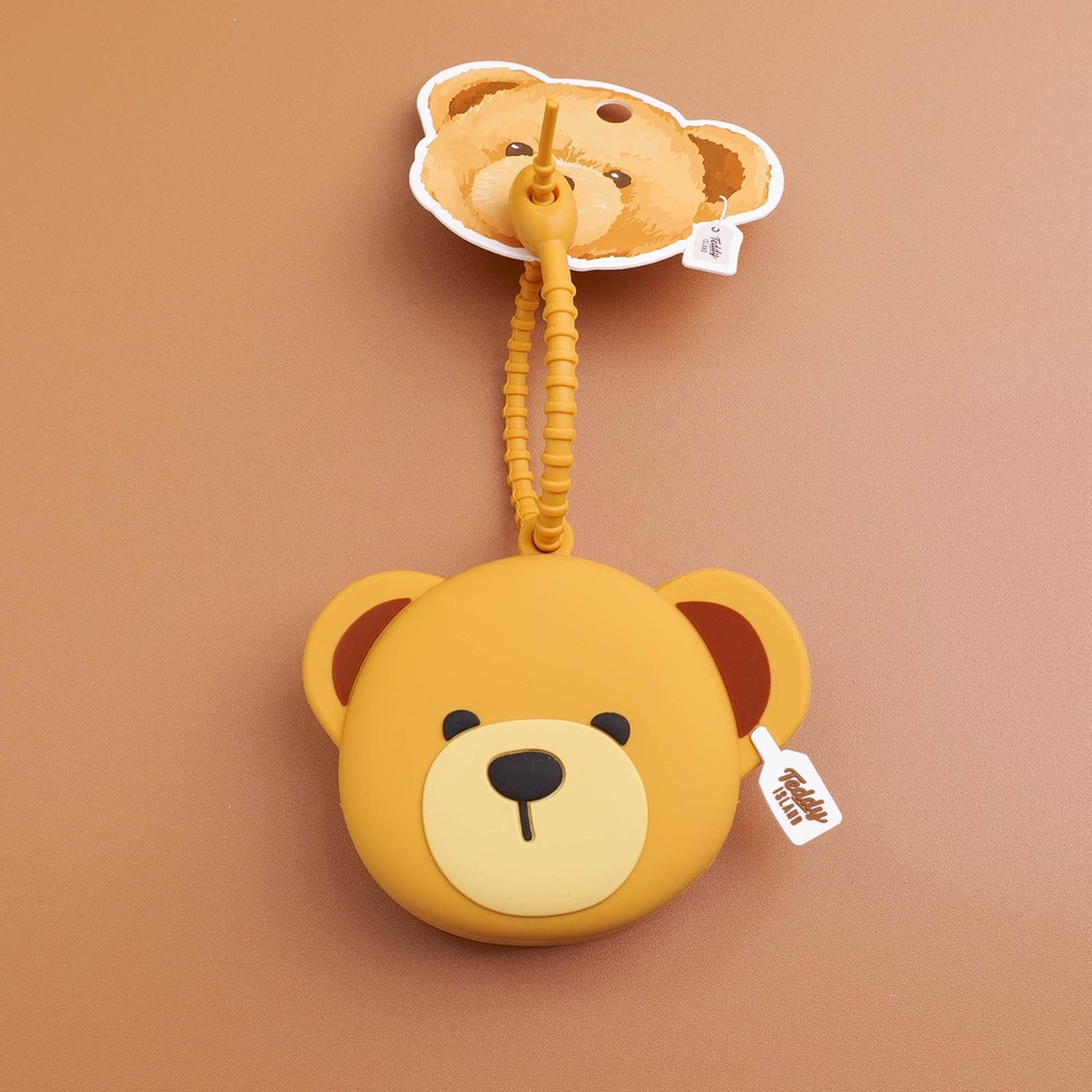 TEDDY ISLAND Series Classic Silicone Coin Purse