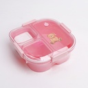TEDDY ISLAND Lunch Box - 1200ml Pink