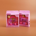 TEDDY ISLAND Series Silicone Head Pink Water Gun Toy -1