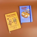 TEDDY ISLAND Series A5 Hardcover Notebook - Lined Inner Pages 96 PCS