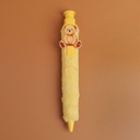 TEDDY ISLAND Series  Yellow Extra-large Plush Ball Pen - Black