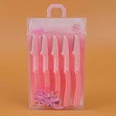 TEDDY ISLAND Series Sharp Folding Eyebrow Razor 5pcs Set