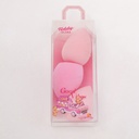 TEDDY ISLAND Series Dense Beauty Blender 3pcs Set