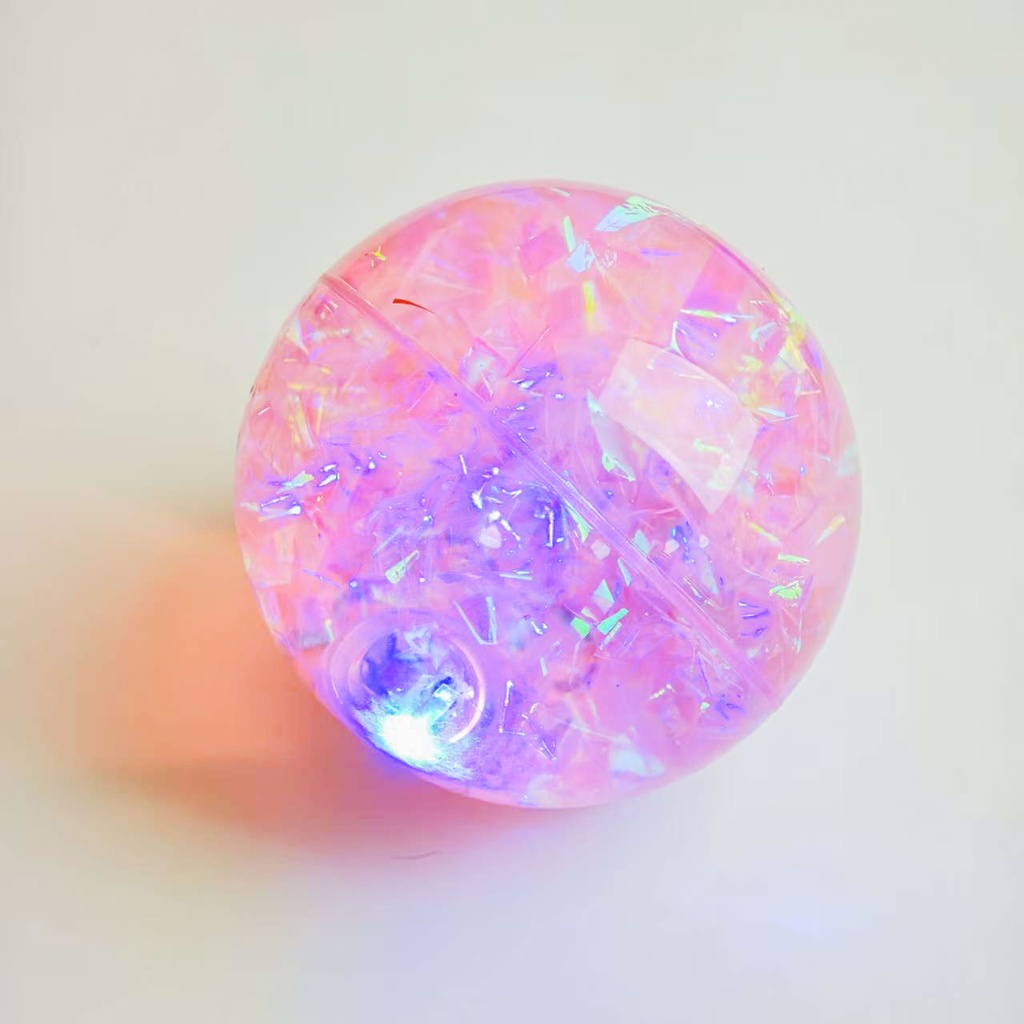 TEDDY ISLAND Series - Heart-shaped Water Ball 10cm - Pink