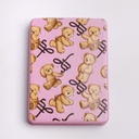 TEDDY ISLAND Series Embossed Rectangular Fashion Mirror