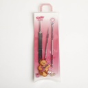 TEDDY ISLAND Series Blemish-Care Tweezer Combo 3pcs Set
