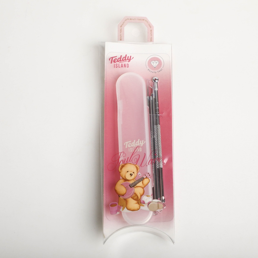 TEDDY ISLAND Series Beauty Acne Needle 4pcs Set