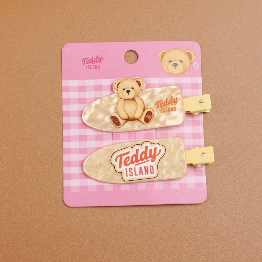 TEDDY ISLAND Series Seamless Clip - Brown