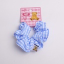 TEDDY ISLAND Series Stripe Lace Hair Band -Blue