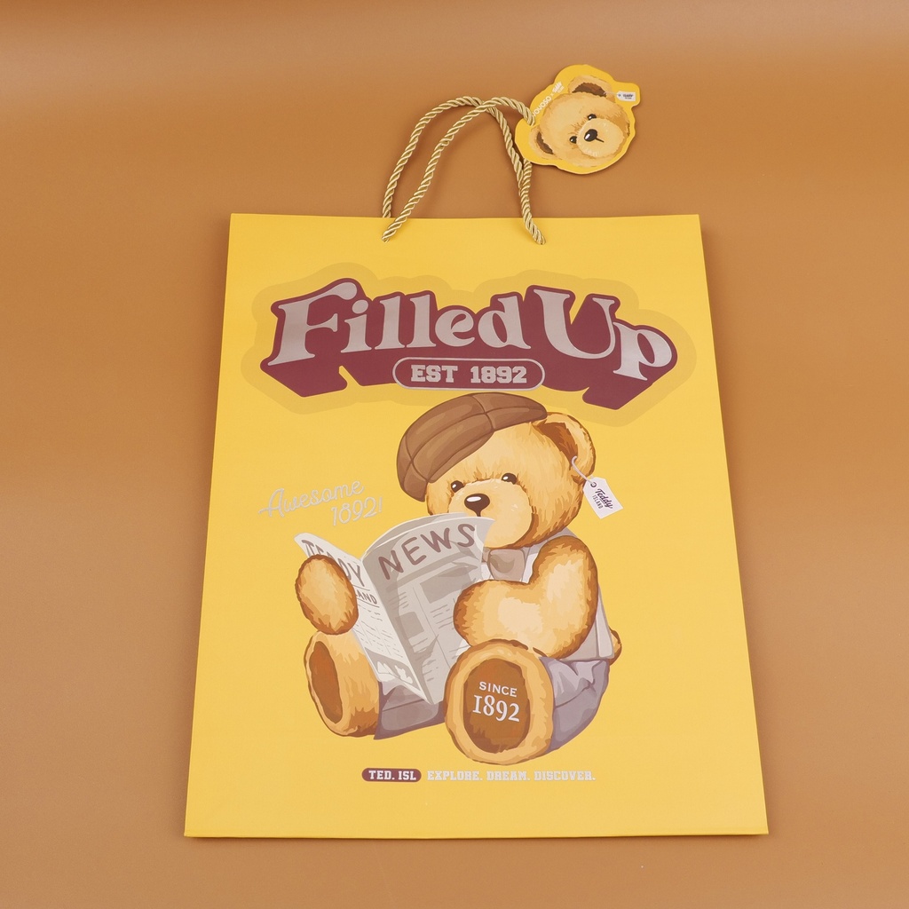 TEDDY ISLAND Series Reading Gift Bag L