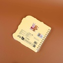 TEDDY ISLAND Series A6 Shaped Sewn Notebook - Lined Inner Pages 60 PCS-3