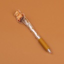 TEDDY ISLAND Series Coffee Sticker Gel Pen - Blue Core