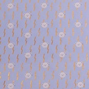 TEDDY ISLAND Series  Concise Blue Powder Coating Packing Paper 50*70cm