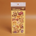 TEDDY ISLAND Series - Food Stickers