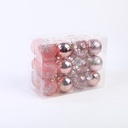Colorful Christmas Balls (24 Pieces) - 11