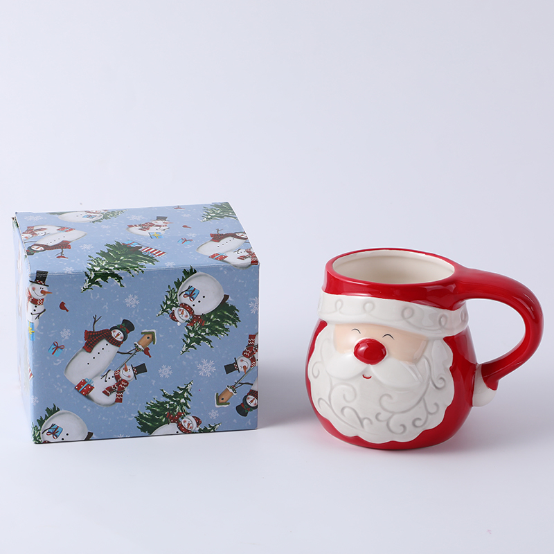 Santa claus ceramic cup-270ml