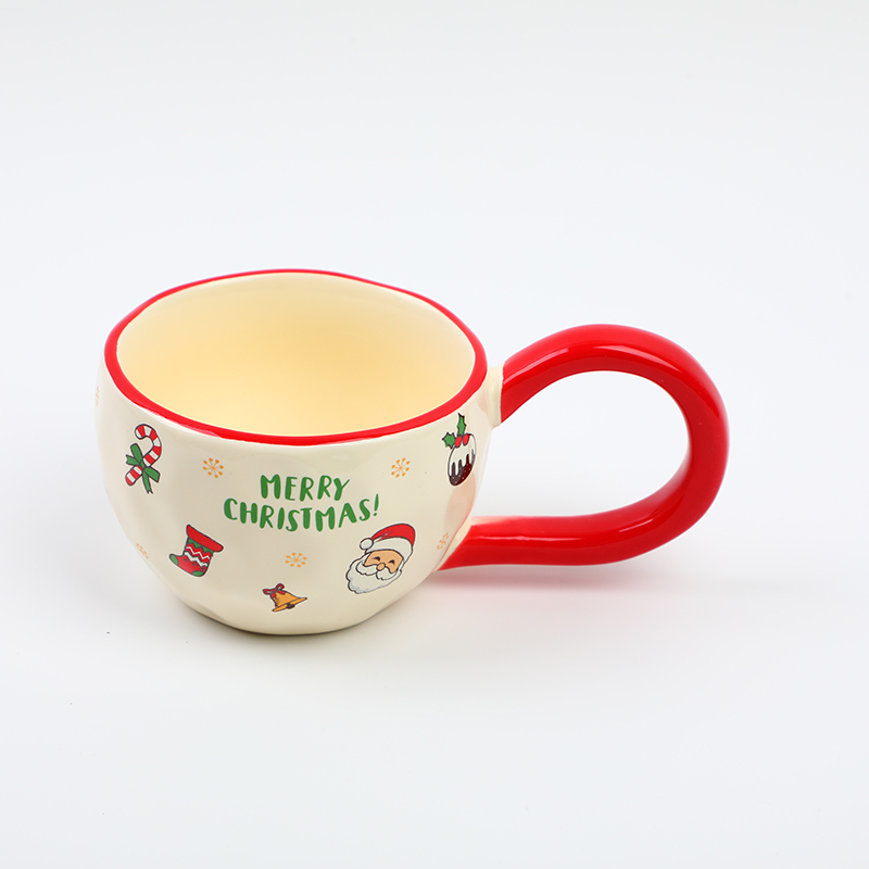 Christmas mug with handle