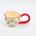 Christmas mug with handle
