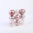 Colorful Christmas Balls (9 Pieces) - 5