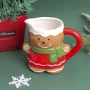 Christmas Series - Gingerbread Man Milk Jug