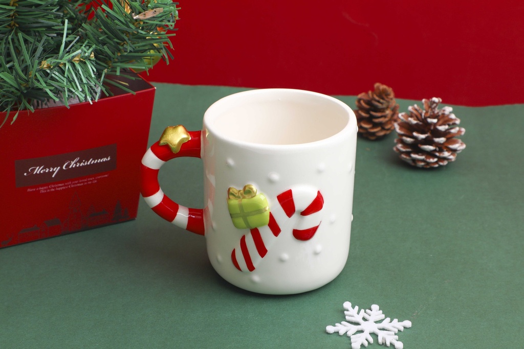 Christmas Series - Red-handled Mug 470ml