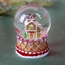 Christmas Series - Brown Christmas Tree House Snow Globe 45#  HY-SJQ8008