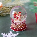 Christmas Series - Brown Family Snow Globe 45#  HY-SJQ8008