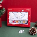 DIY Christmas Series - Christmas Plaster Paintings 3 Pcs
