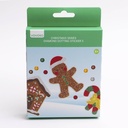 DIY Christmas Series - Gingerbread Man Rhinestone Stickers
