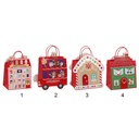 Christmas Series - Snow House-shaped Bag Size M
