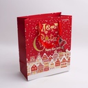Christmas Series - Fairy Tale Town Gift Bag Vertical Size L