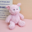 Small belly series pig sitting plush doll -25cm(Plastic Eyeball)