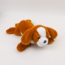 Brown soft dog plush toy -38cm